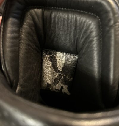 NEW Rick Owen Tractor Dunks Blackout 2018 Size 42 (9US)