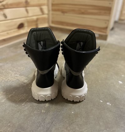 NEW Rick Owen Tractor Dunks Milk Black 2018 Size 42 (9US)
