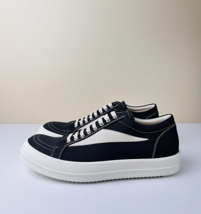 NEW Rick Owens 22oz Denim Vans Vintage Low Sneakers