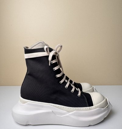 NEW Rick Owens Abstract High 22oz Denim Dark Dust Milk