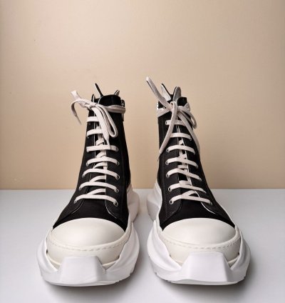 NEW Rick Owens Abstract High 22oz Denim Dark Dust Milk