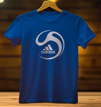 ADIDAS Ball Logo men funny mens Tshirt Size USA