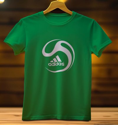 ADIDAS Ball Logo men funny mens Tshirt Size USA