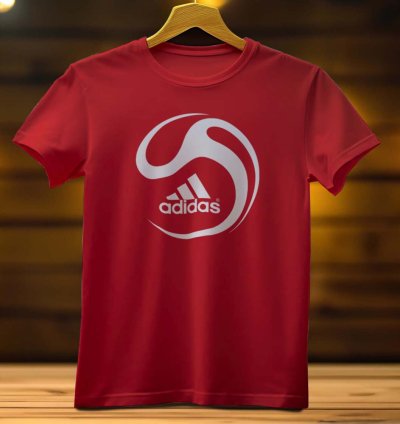 ADIDAS Ball Logo men funny mens Tshirt Size USA