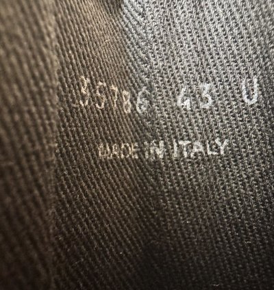 NEW Rick Owens Abstract High 22oz Denim Sneakers