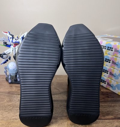 NEW Rick Owens Beatle Bozo Abstract Hi Triple Black