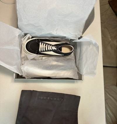 NEW Rick Owens DRKSHDW Vintage Sneaks Dark Dust