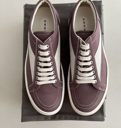 NEW Rick Owens DRKSHDW Vintage Sneaks Mauve