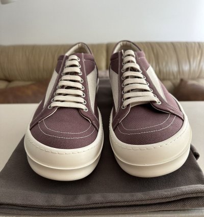 NEW Rick Owens DRKSHDW Vintage Sneaks Mauve