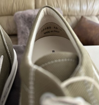 NEW Rick Owens DRKSHDW Vintage Sneaks Pale Green