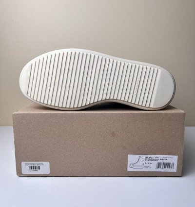 NEW Rick Owens Ramones Double Bumper High Top Sneakers