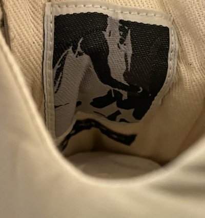 NEW Rick Owens Strobe Cotton Low Sneakers Pearl Milk