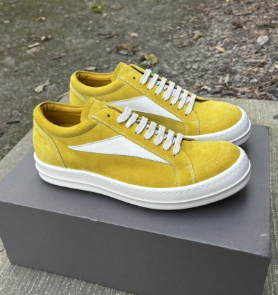 New Sample Vans Vintage Sneakers Lemon