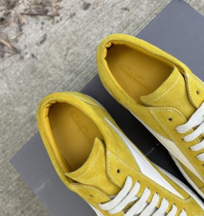 New Sample Vans Vintage Sneakers Lemon