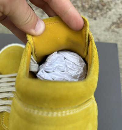 New Sample Vans Vintage Sneakers Lemon
