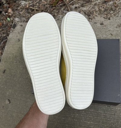New Sample Vans Vintage Sneakers Lemon