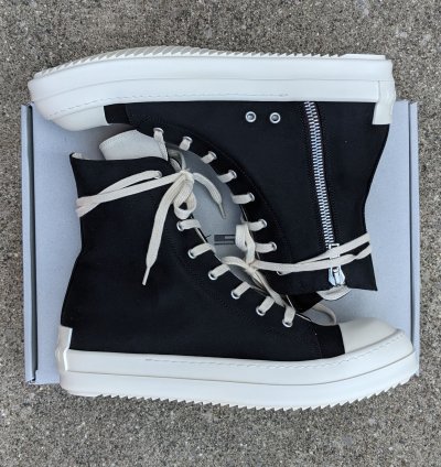 NEW SIZE 10 5 DRKSHDW Canvas High Ramones