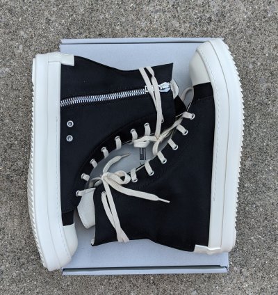 NEW SIZE 10 5 DRKSHDW Canvas High Ramones