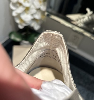 NEW SS18 Rick Owen Ramone Dust Milk Size 41