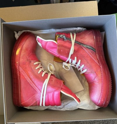 NEW SS23 Edfu Hot Pink Transparent Leather Geobasket