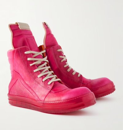 NEW SS23 Edfu Hot Pink Transparent Leather Geobasket