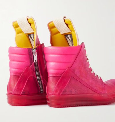 NEW SS23 Edfu Hot Pink Transparent Leather Geobasket
