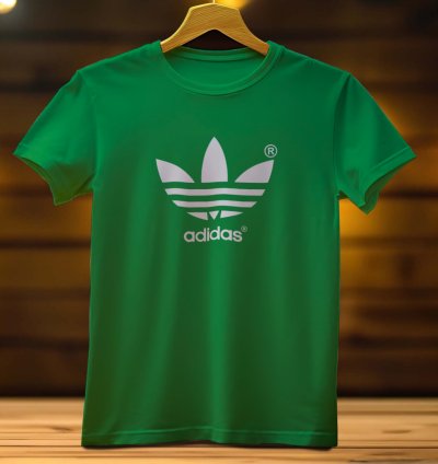ADIDAS Logo funny Mens Tshirt Size USA