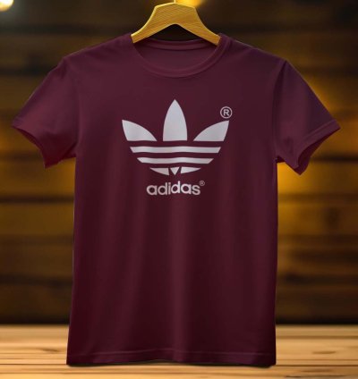 ADIDAS Logo funny Mens Tshirt Size USA