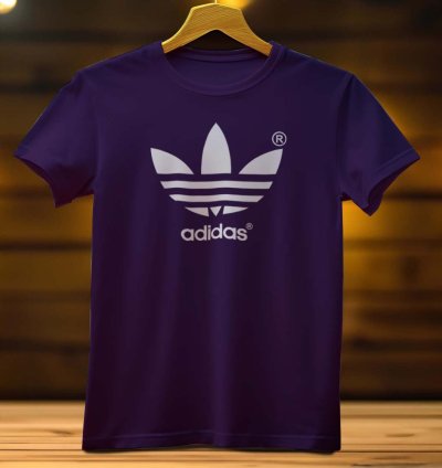 ADIDAS Logo funny Mens Tshirt Size USA