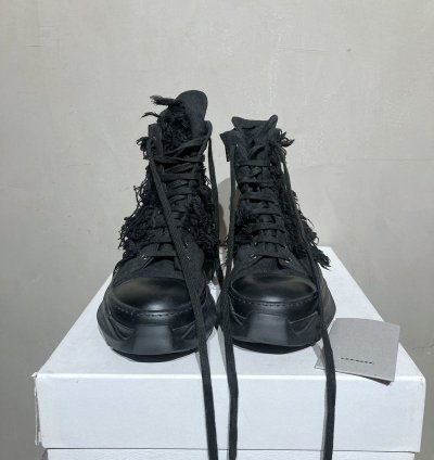 NEW TRIPLE BLACK DISTRESSED RAMONES DRKSHDW ABSTRACT 43