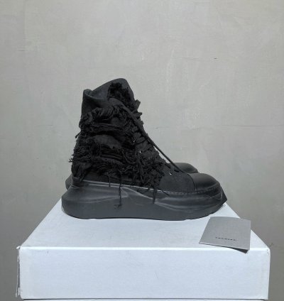 NEW TRIPLE BLACK DISTRESSED RAMONES DRKSHDW ABSTRACT 43