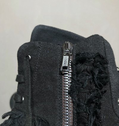 NEW TRIPLE BLACK DISTRESSED RAMONES DRKSHDW ABSTRACT 43