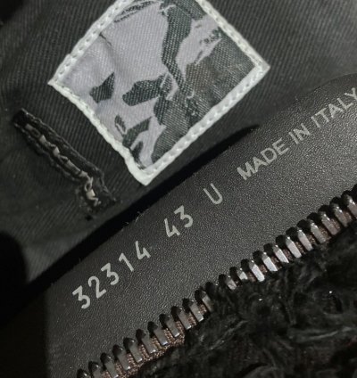 NEW TRIPLE BLACK DISTRESSED RAMONES DRKSHDW ABSTRACT 43