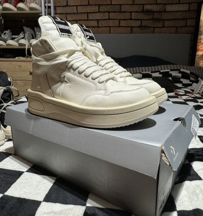 NEW TURBOWPN DRKSHDW CONVERSE RICK OWENS EGRET SZ 9 42