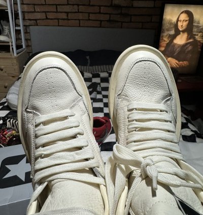 NEW TURBOWPN DRKSHDW CONVERSE RICK OWENS EGRET SZ 9 42