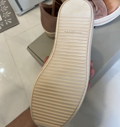 NEW WITH TOTE RICK OWENS UNIQUE FADED PINK LOW RAMONES