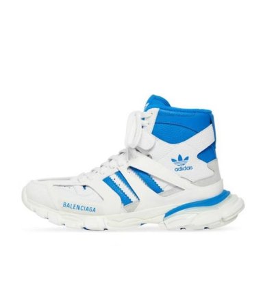 o1in1g0324 Track Forum Sneakers in White Blue