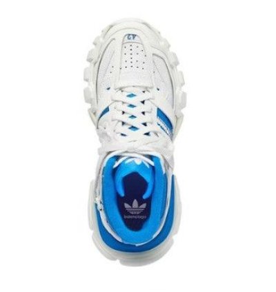 o1in1g0324 Track Forum Sneakers in White Blue