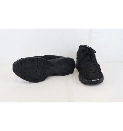 o1rshd1 Monocolor Fabric Mesh Phantom Sneaker in Black