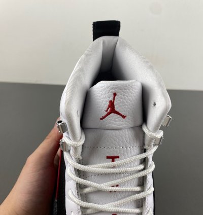 Air Jordan 12 Retro Red Taxi Flip