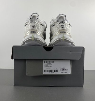 Balenciaga Runner White Black Gradient