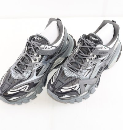 o1rshd1 Track 2 Open Sneakers in Grey Black