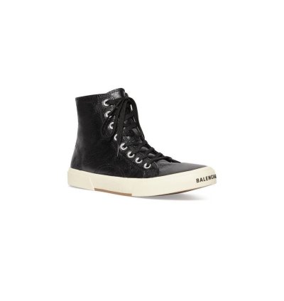 o1s1wg110624 Paris High Top Sneakers in Black