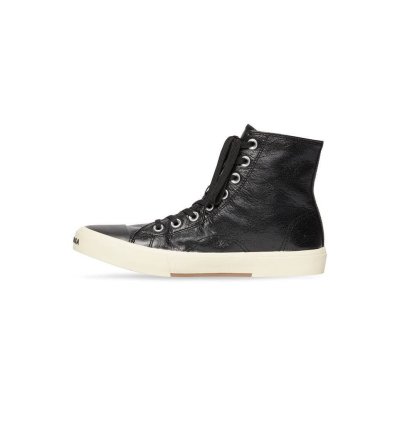 o1s1wg110624 Paris High Top Sneakers in Black