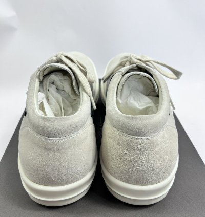 Off white vintage suede sneakers