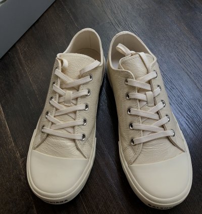 Paris leather low-top sneaker