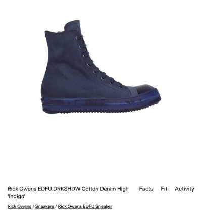 RAMONES INDIGO INDIGO INDIGO