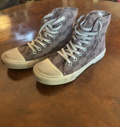 Rare Balenciaga Gucci Monogram Sneakers - 41 (New )