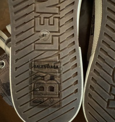 Rare Balenciaga Gucci Monogram Sneakers - 41 (New )
