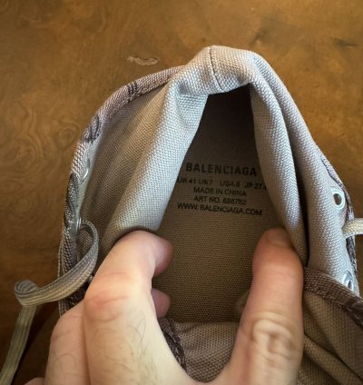 Rare Balenciaga Gucci Monogram Sneakers - 41 (New )